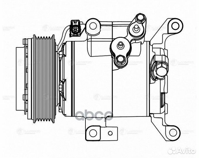Компрессор кондиц. для а/м Mazda CX-5 (11) /6 (GJ)