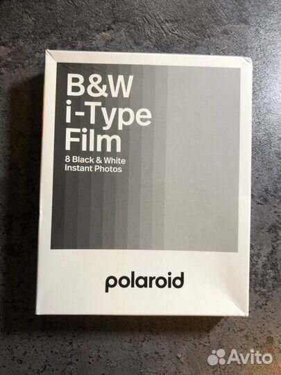 Кассета Polaroid i-Type B&W (чб)