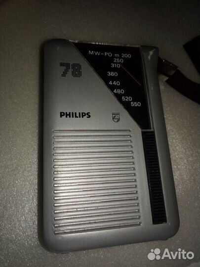 Радиоприемник philips 90 AL078 с наушником