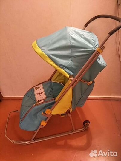 Коляска санки