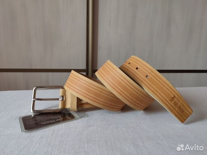 Ремень из натуральной кожи Pan Pelican