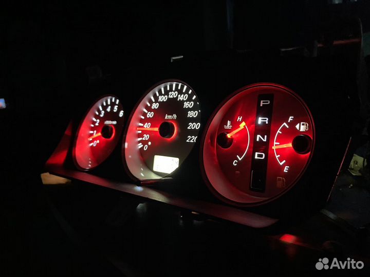 Пересвет панели приборов lancer 9