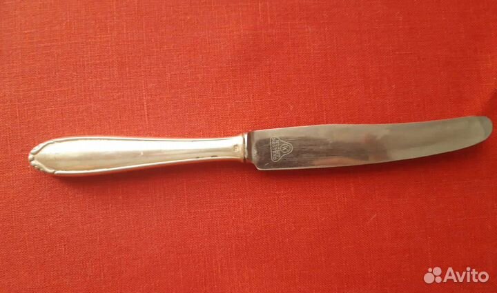 Старинные столовые приборы посеребрение