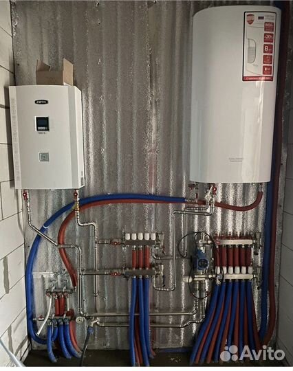 Устанавка радиаторов/монтаж отопления/сантехник