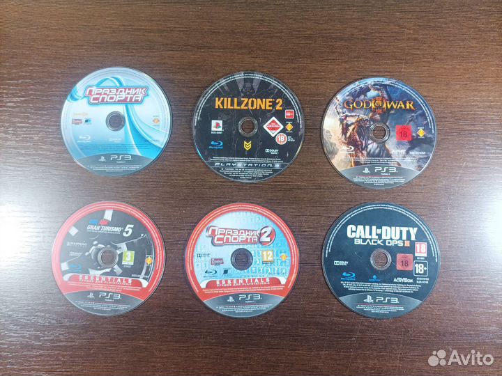 Диски на ps 3 без коробок