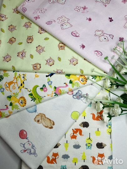 Пеленки фланелевые