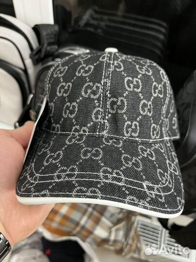 Кепка gucci черная хит прожаж