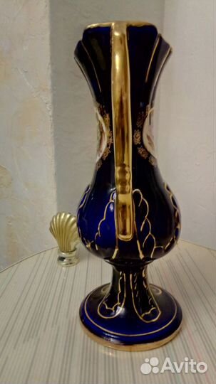 Ваза, фарфор, Мексика, винтаж