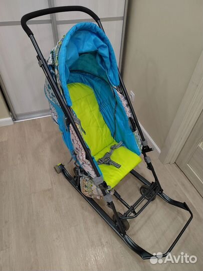 Детские санки коляска Ника