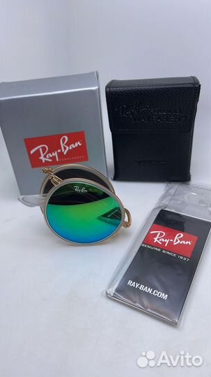 Очки солнцезащитные Ray-Ban round metal folding