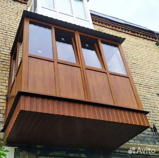 Балкон пвх под ключ