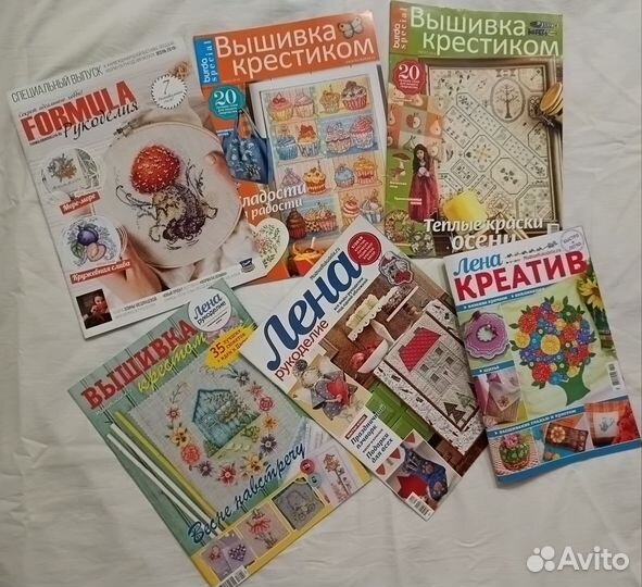 Журналы Burda, Verena, Елена, Вышивка, Пэчворк