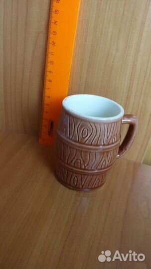 СССР 1970е Кружка Боченок керамика