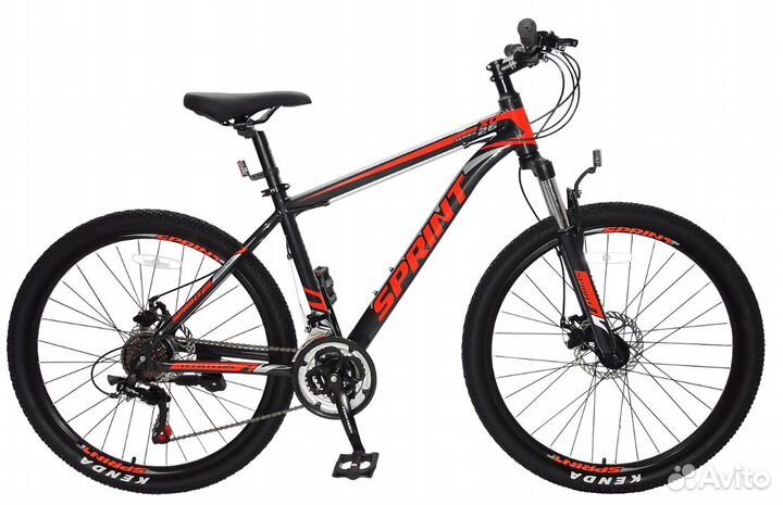 Велосипед 26д tт Sprint, чёрный