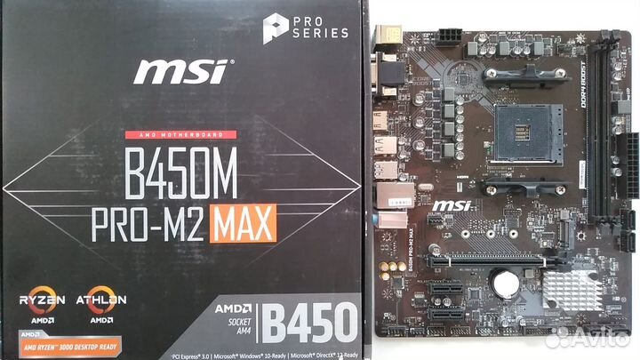MSI B450M PRO-M2 MAX