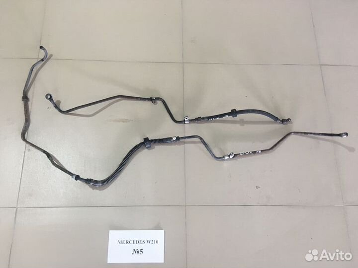 Трубки и патрубки Mercedes W210