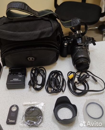 Зеркальный фотоаппарат Nikon D5000 18-55 VR Kit