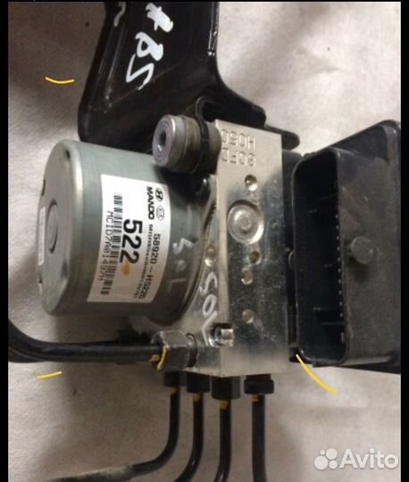 Блок abs Hyundai Solaris 2 Kia Rio 4