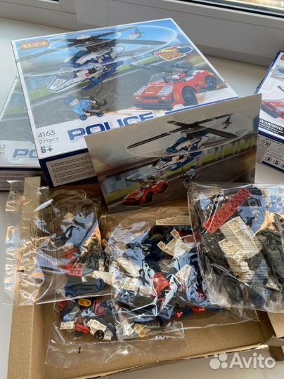 Новые конструкторы 6+, аналоги lego