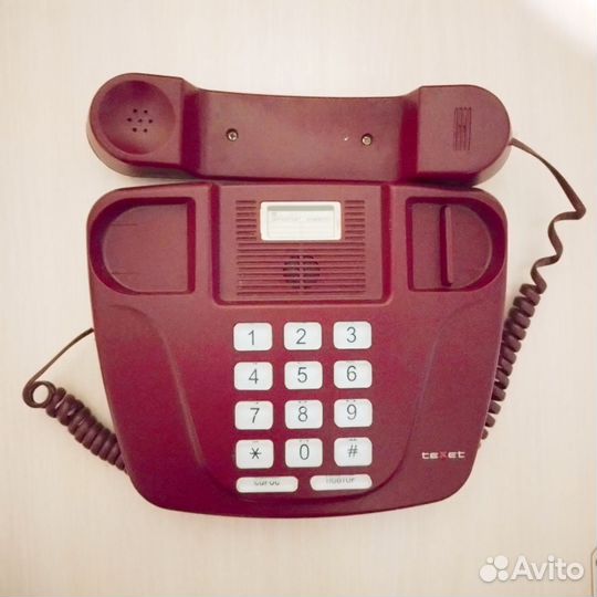 Телефон стационарный texet TX-206