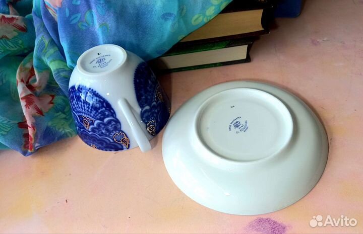 Чайная пара лфз Кружевница