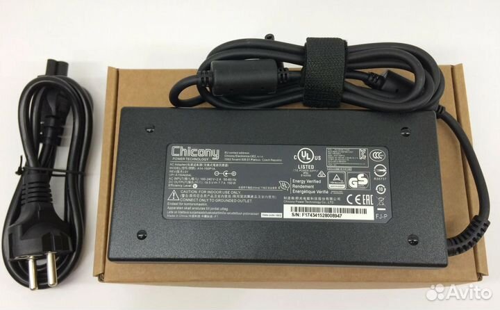 Зарядка для ноута Chicony 19.5V 7.7A 150W 5.5х2.5