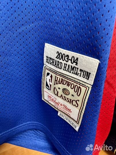 Баскетбольная майка джерси Detroit Pistons