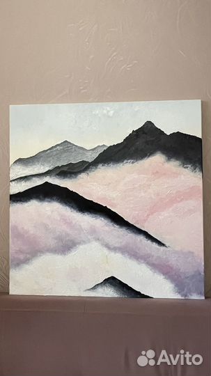 Картина маслом на холсте большая