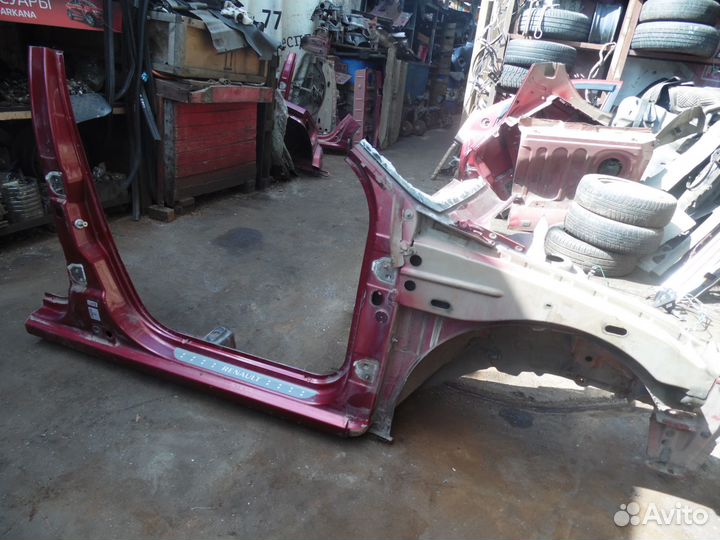 Четверть правая передняя Рено Логан Сандеро 1