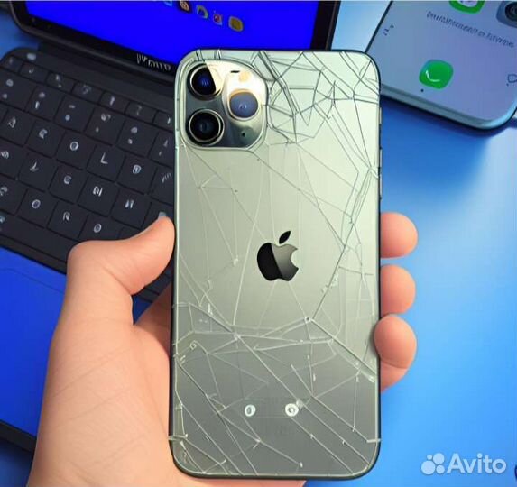 Стекло iPhone переклейка задняя крышка дисплей