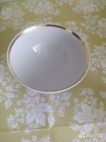 Салатник фарфор СССР