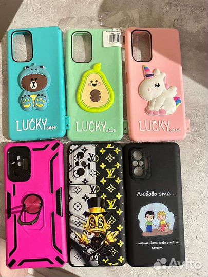 Чехлы на телефон redmi note 10 pro