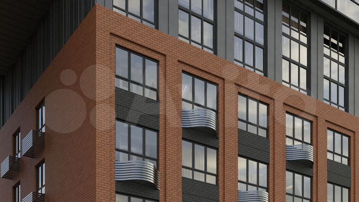 1-к. квартира, 49,8 м², 2/23 эт.