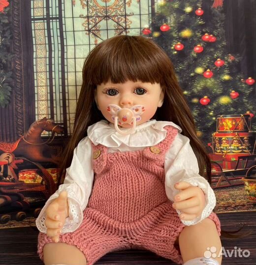 Кукла Реборн Мэри, 55 см, силикон