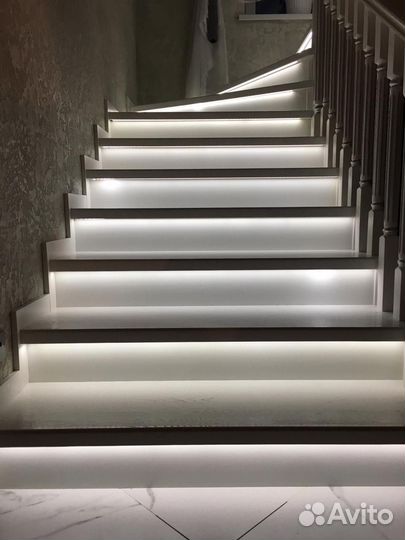 Подсветка лестницы