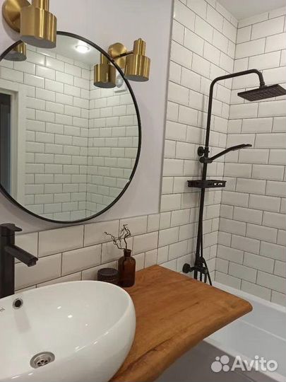 Зеркало настенное круглое