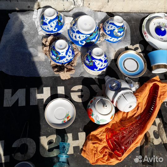 Тарелка песочное скол