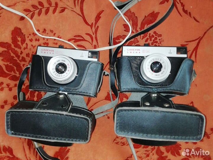 Фотоаппарат Смена 8М с лампой. Цена за всё