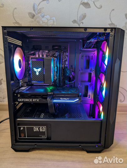 Игровой пк RTX 4060Ti Intel core i3 12100f