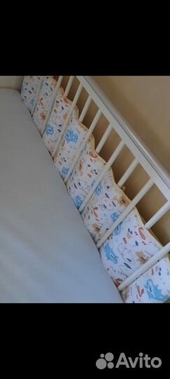 Бортики на детскую кроватку