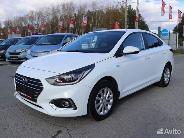 Hyundai Solaris 1.6 AT, 2019, 77 502 км