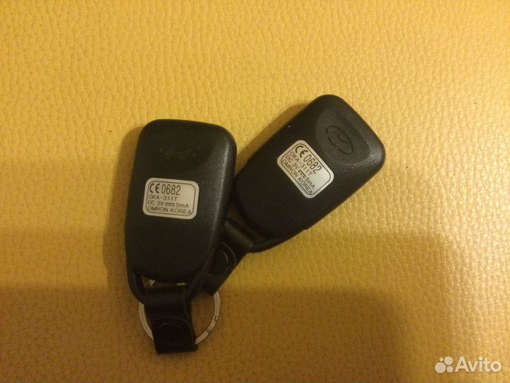 Брелок сигнализации Hyundai kia