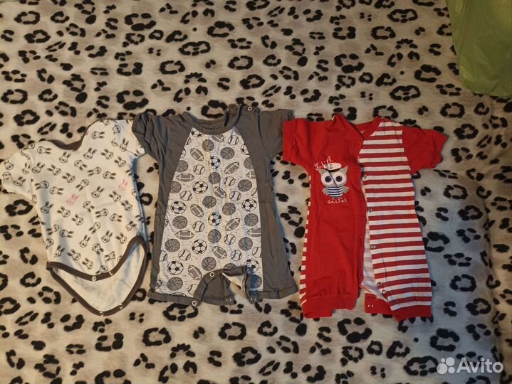 Боди для мальчика 68