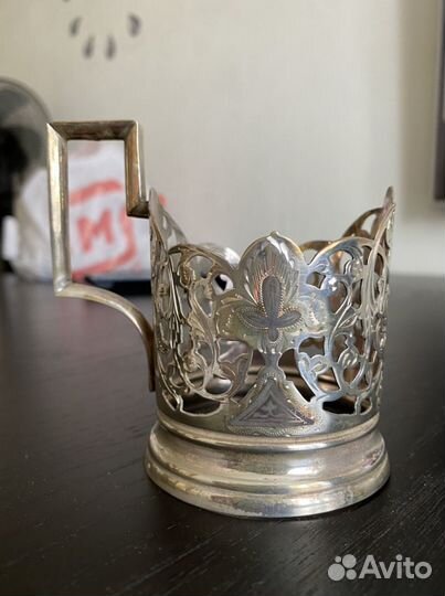 Подстаканник серебро