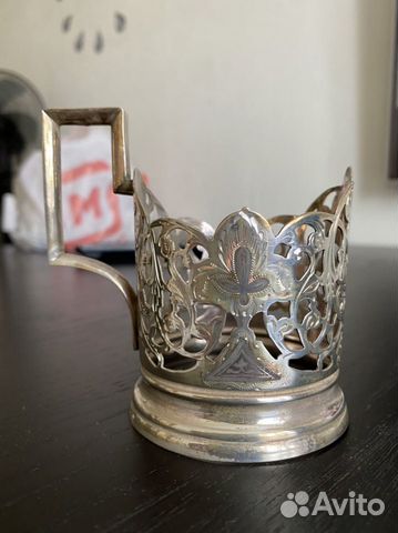 Подстаканник серебро