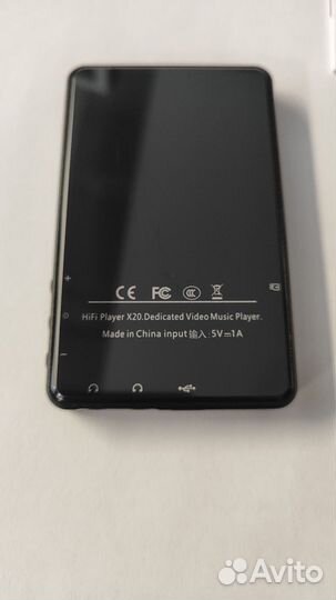 Hi-fi-плеер X20 16 гб, черный