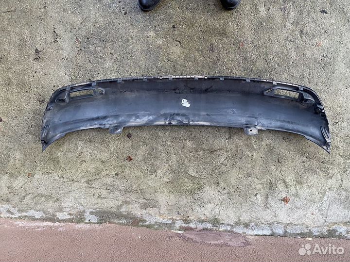 Kia rio 3 накладка заднего бампера