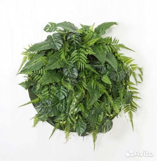 Круглые картины, панно из растений, арт 1123, от