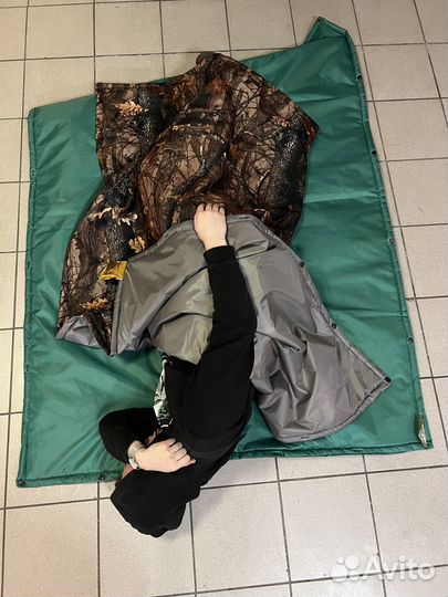 Плащ камуфляж защита от тепловизора