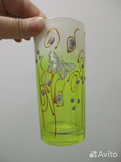 Набор 6 стаканов и кувшин. Чайные чашки